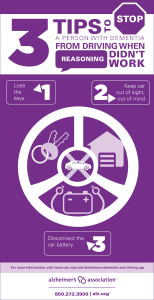 INFOGRAPHIC: 3 Tips to Stop a Person With Dementia From Driving When ...