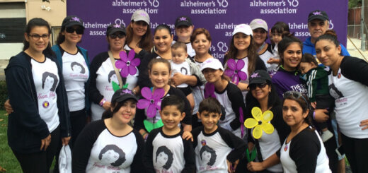 Walk to End Alzheimer's team Chala