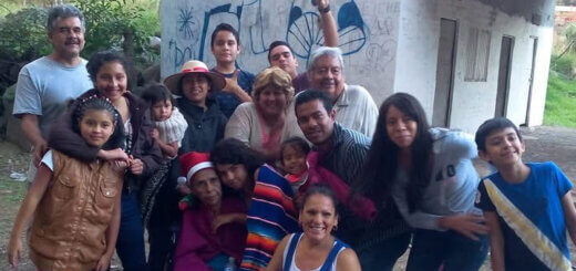 Nazy's family, including her grandmother who has has dementia